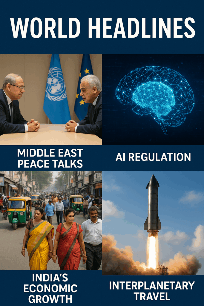 World Headlines – April 2025: In-Depth Global News Roundup